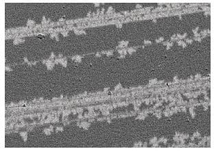 Mismatch-induced defects in MgO/Co/Pt film